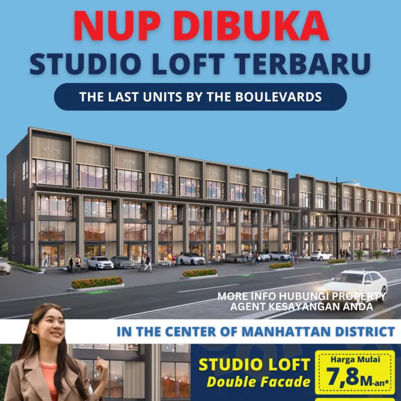 Pendaftaran NUP Ruko Hampton East