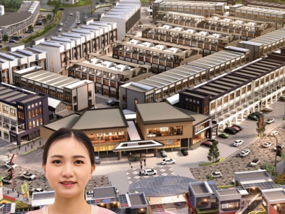 RUKO THE HUDSON PARAMOUNT GADING SERPONG