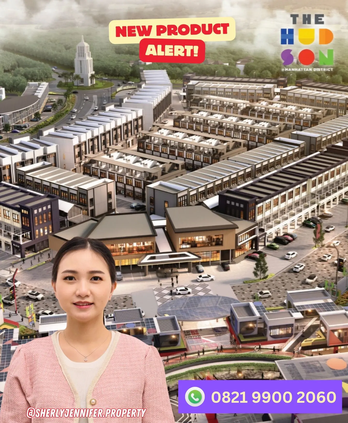 RUKO THE HUDSON PARAMOUNT GADING SERPONG