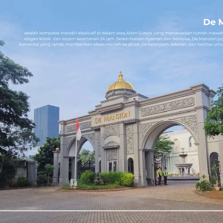 Lokasi De Mansion Alam Sutera