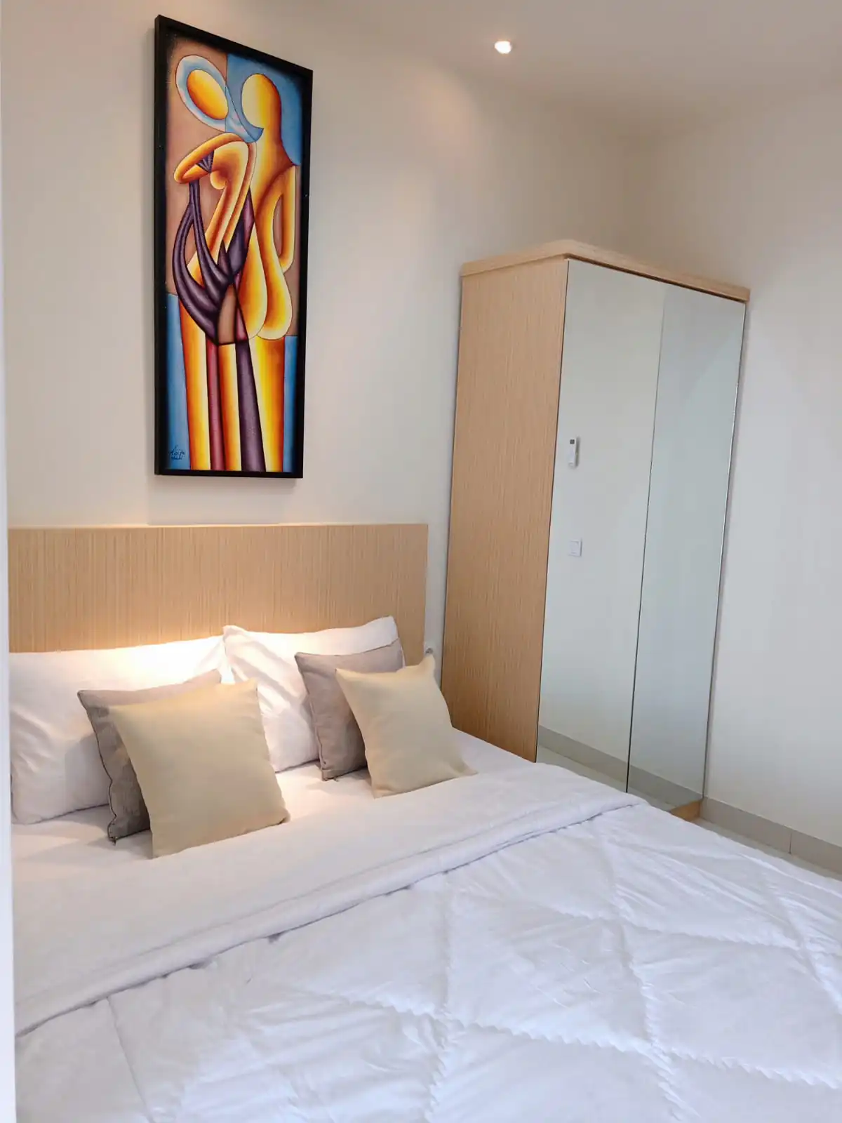 Kamar tidur Apartemen County Lippo Cikarang
