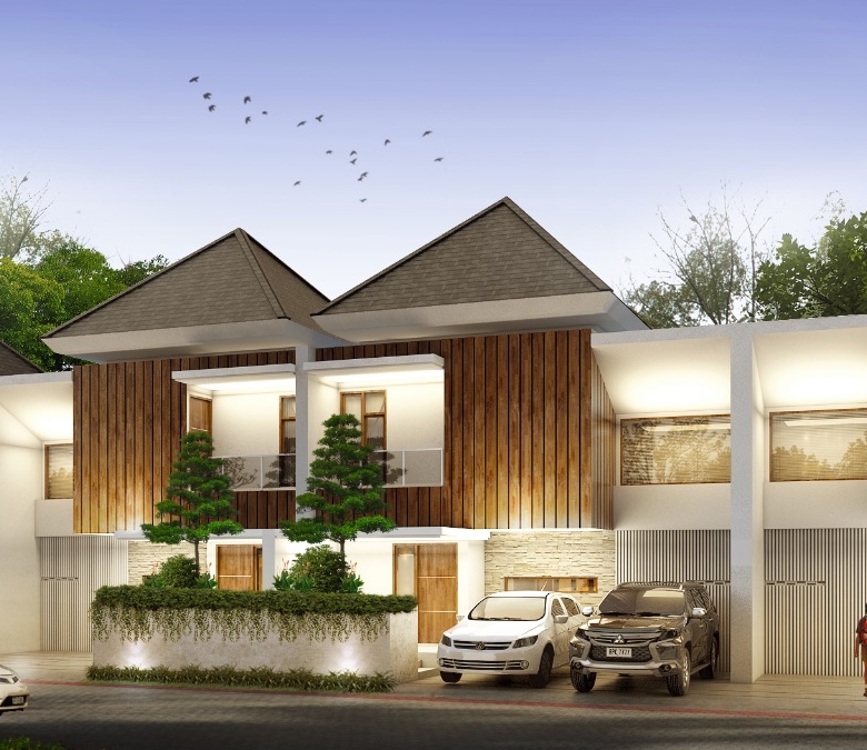 Rumah 2 Lantai Murah Di Jalan Raya Tajem`