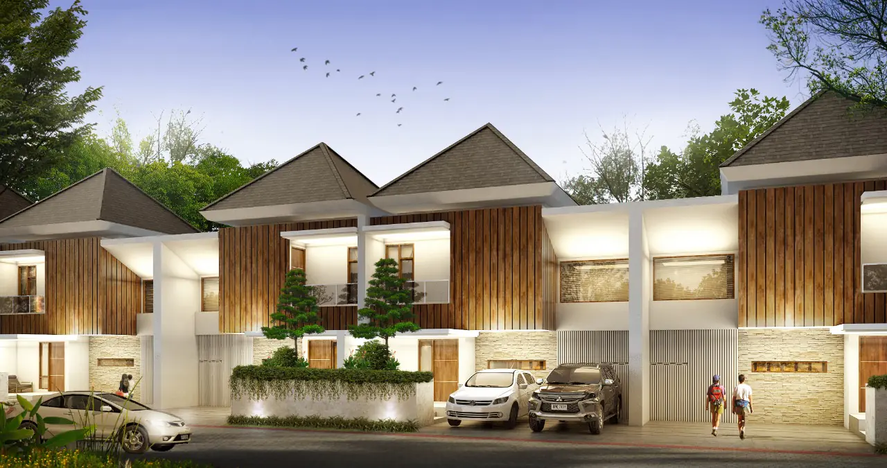 Rumah 2 Lantai Murah Di Jalan Raya Tajem`