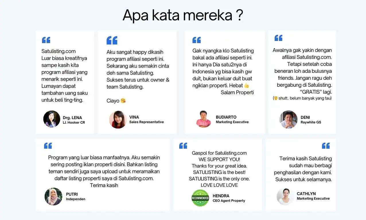 Afiliasi Marketing SATULISTING.com