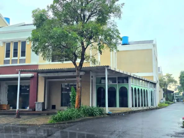 Tampak Depan Ruko Edison Gading Serpong DIJUAL