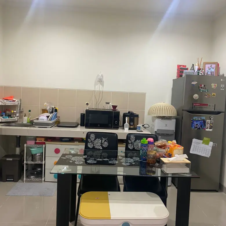 Dapur Dalam Rumah Di Jual Verdi 7x12