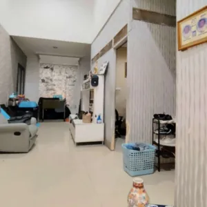 Ruang Tamu villa bukit shafira pondok pekayon indah