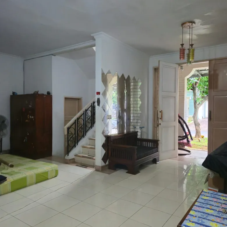 Bagian dalam dari rumah di cluster beryl Gading Serpong