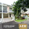 Rumah Posisi Hoek di Cluster Edison Scientia Summarecon Gading Serpong