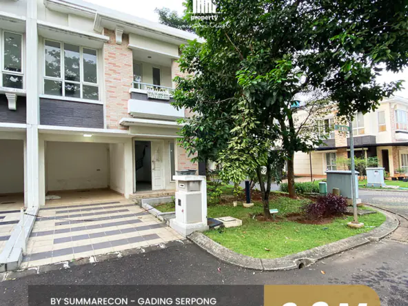 Rumah Posisi Hoek di Cluster Edison Scientia Summarecon Gading Serpong