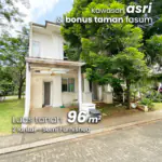 Rumah Lebar 8 Langka Siap Huni di Cluster Anila House Vanya Park BSD