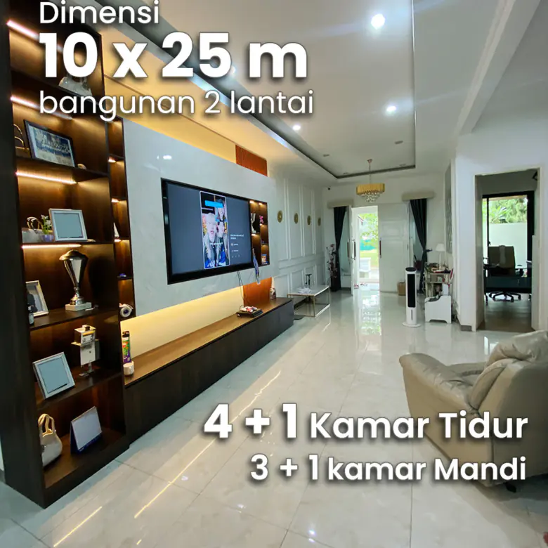 Ruang TV Ruang Cluster Aristoteles Gading Serpong