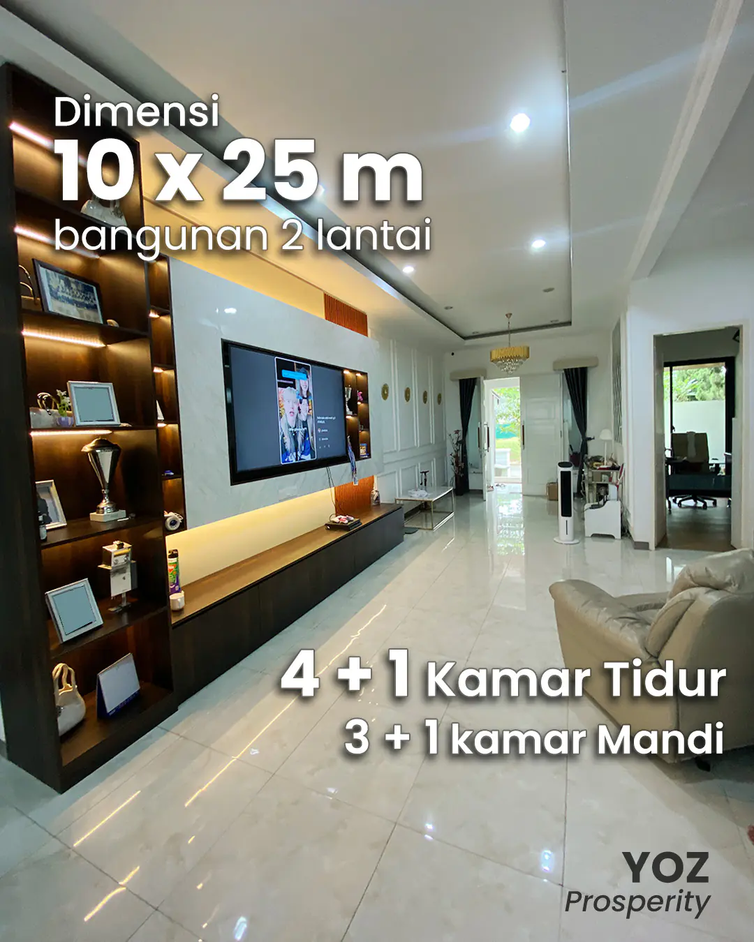 Ruang TV Ruang Cluster Aristoteles Gading Serpong