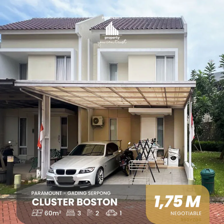 Cluster Boston Village Paramount Gading Serpong