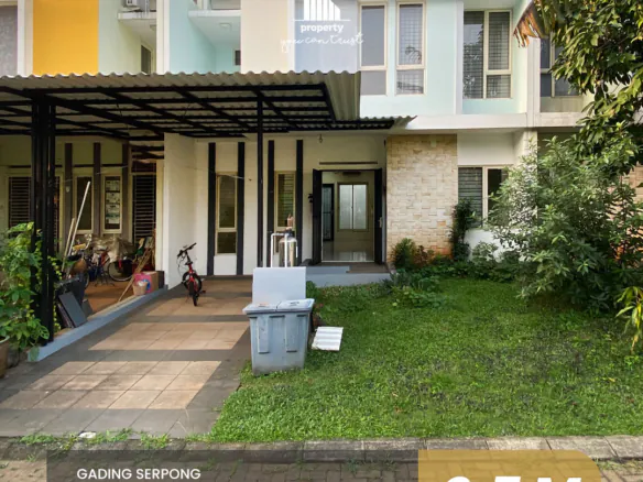 Jual Rumah di Cluster New Jasmine Gading Serpong