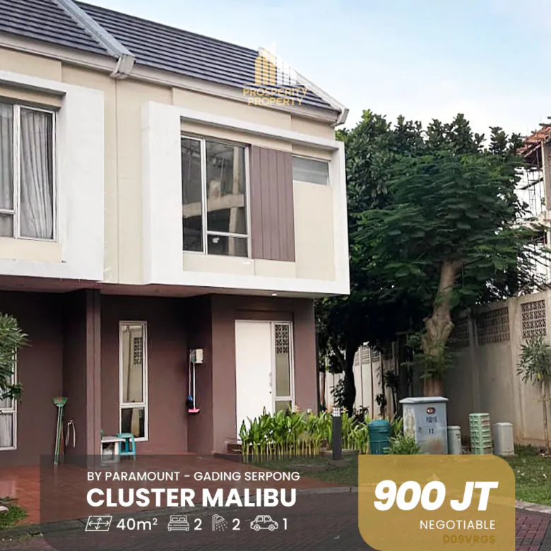 Rumah Dijual Di Cluster Malibu Village Gading Serpong