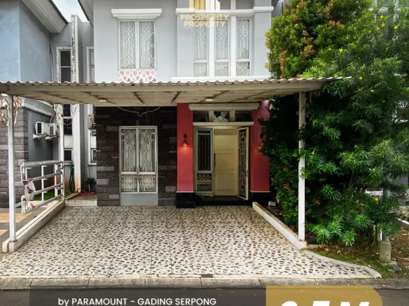 Rumah Dijual Cluster Bohemia Gading Serpong