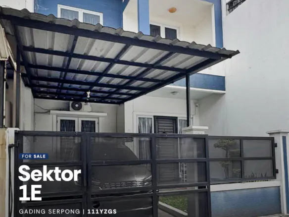 Rumah Full Renovasi Bonus Interior & Furnish Sektor 1E Gading Serpong