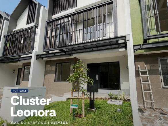 Tampak depan cluster Leonora