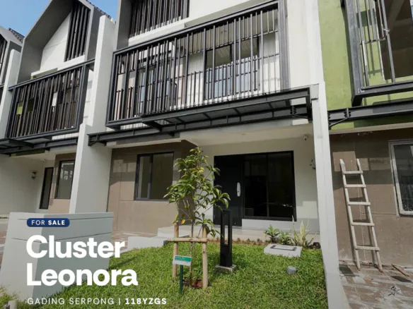Tampak depan cluster Leonora