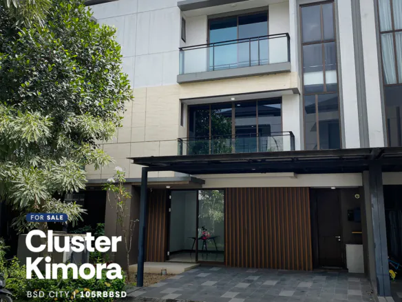 Rumah Premium 3 Lantai di Cluster Kimora Kawasan The Zora BSD City SATULISTING.com