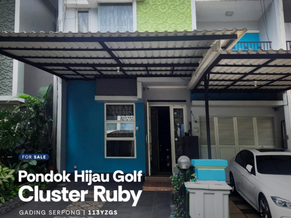 Dijual Rumah di Cluster Ruby PHG