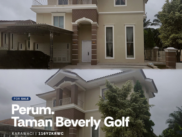 Jual rumah di Taman Beverly Golf Lippo Karawaci