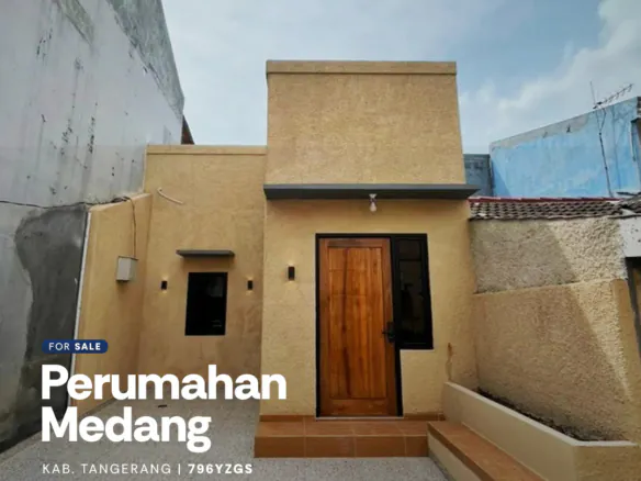 Rumah Baru Bangunan Mandiri Estetik di Medang Lestari Gading Serpong SATULISTING.com