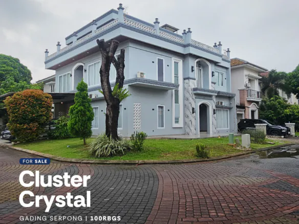 Rumah Hoek Sudah Renov di Cluster Crystal by Summarecon Gading Serpong SATULISTING.com