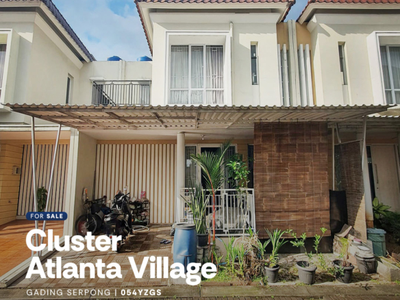 Rumah Sudah Renovasi di Cluster Atlanta By Paramount Gading Serpong SATULISTING.com