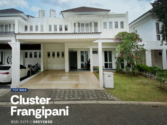 Rumah Mewah Termurah di Cluster Frangipani De Park BSD City SATULISTING.com