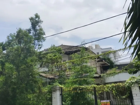 DIJUAL RUMAH TUA HITUNG TANAH DI ANCOL BARAT - JL. PANGANDARAN SATULISTING.com