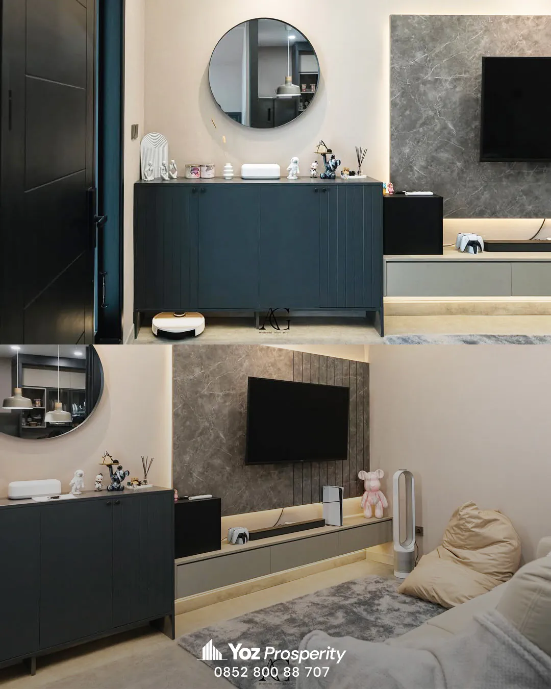 Rumah Sudah Renovasi Full Interior dan Furnished di Cluster Samara