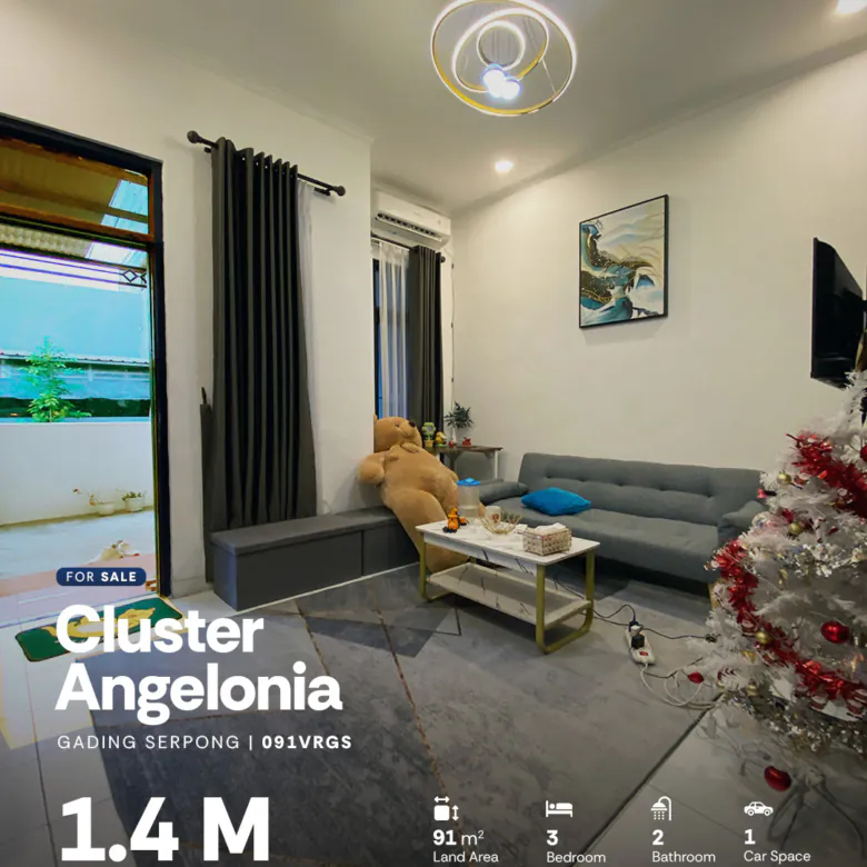 Rumah di Cluster Angelonia Gading Serpong