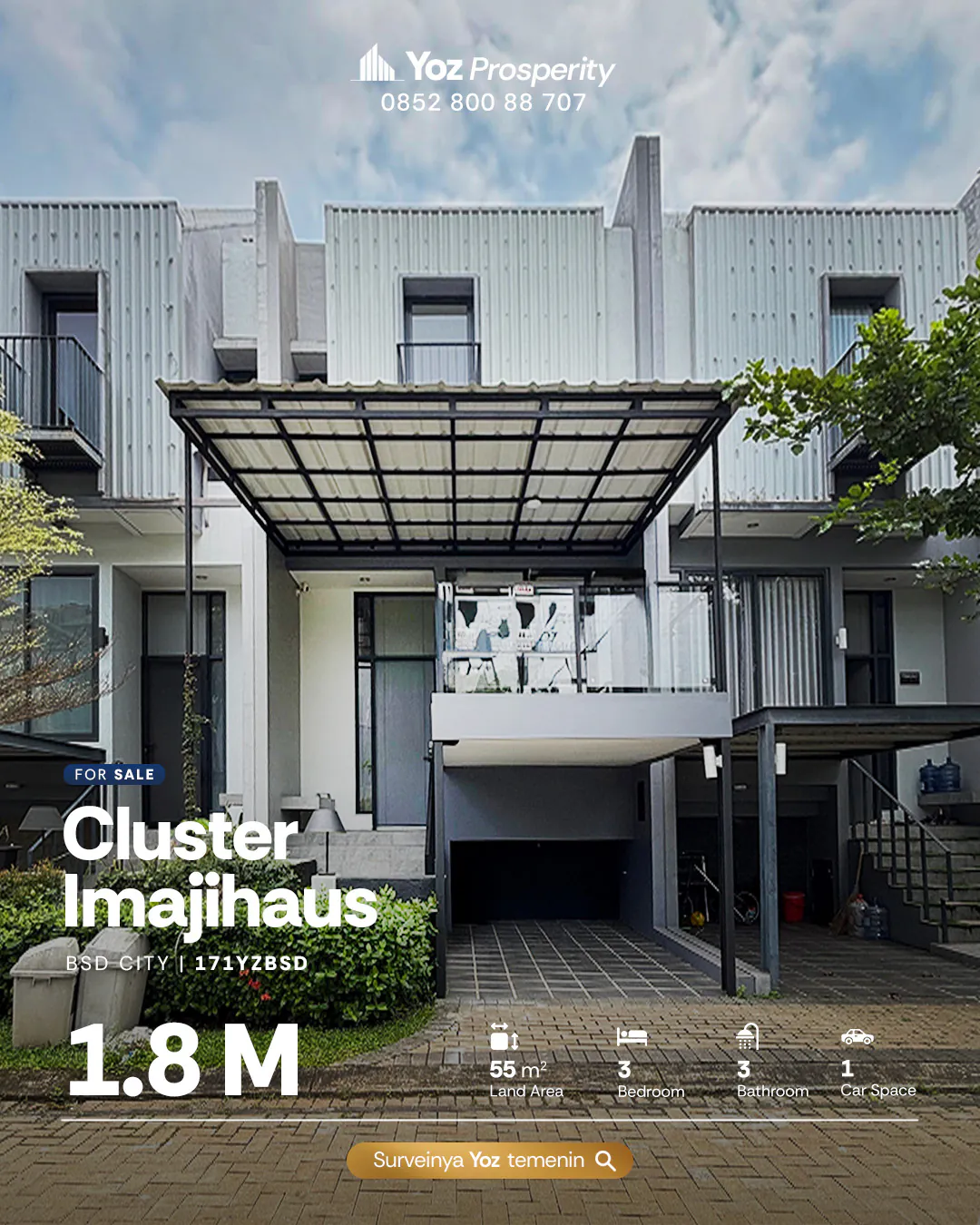 Cluster Imajihaus Greenwich Park Bsd City