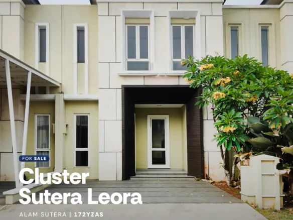 Rumah 5 kamar di Cluster Leora Alam Sutera, South Tangerang - foto properti