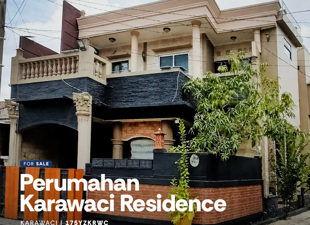 Rumah 3 kamar di Perumahan Karawaci Residence, Tangerang