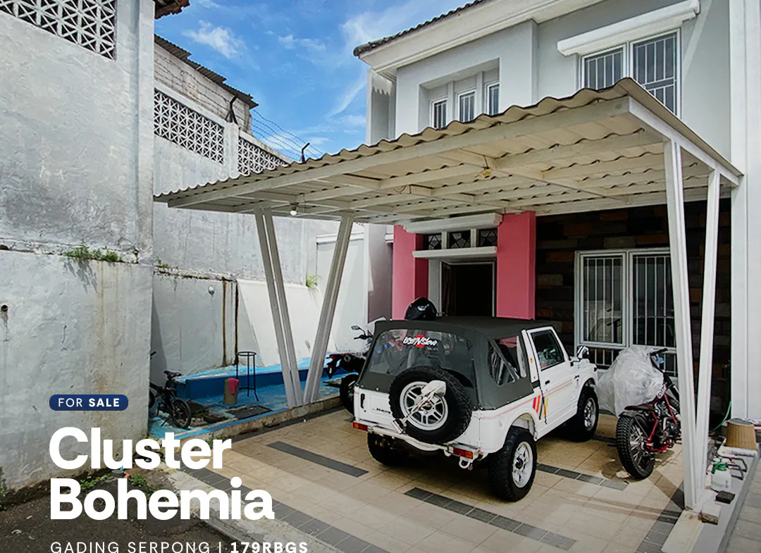 Rumah di Cluster Bohemia Paramount