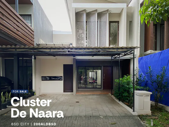 Rumah di Cluster De Naara Sinarmas Land BSD City