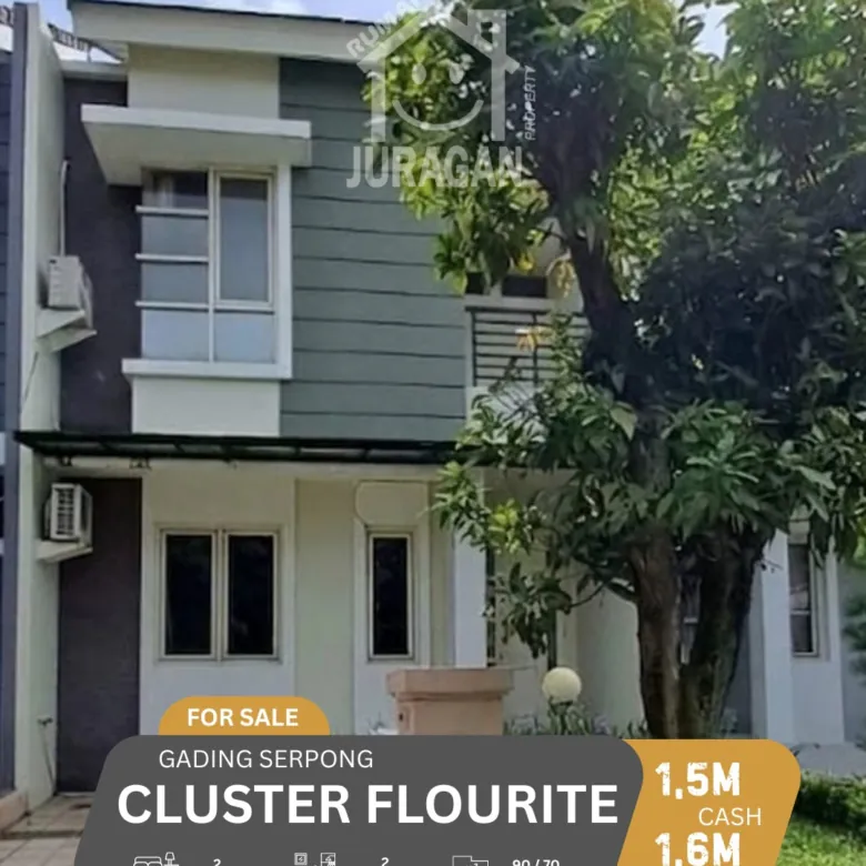 RUMAH DIJUAL FLOURITE GADING SERPONG