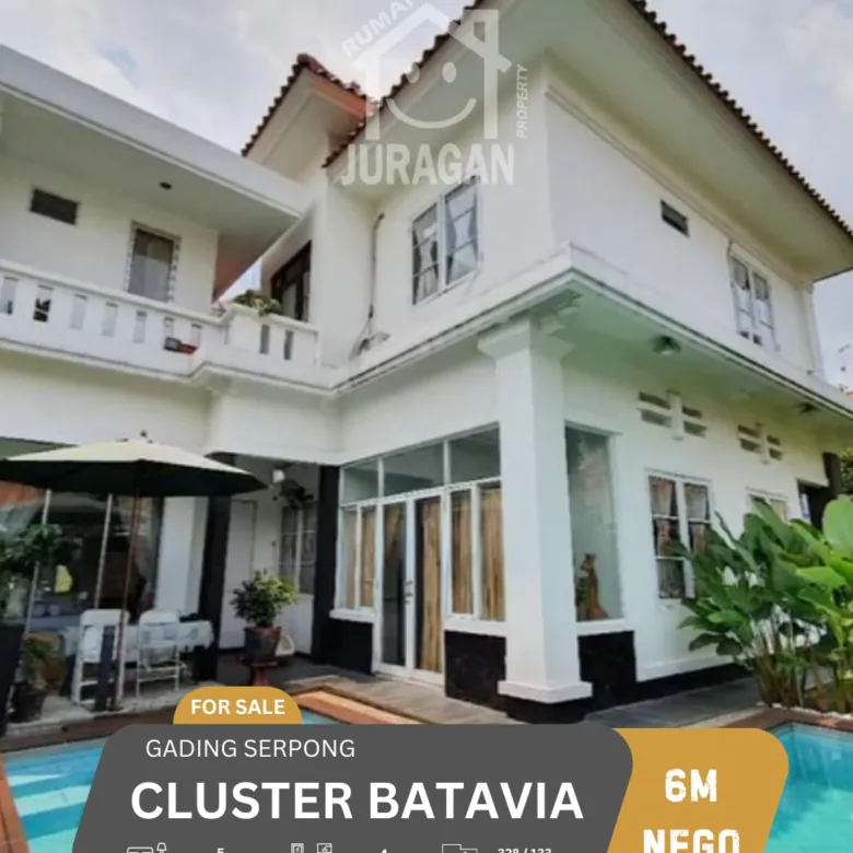 RUMAH DIJUAL BATAVIA GADING SERPONG