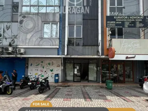 RUKO DIJUAL GLAZE 2A GADING SERPONG