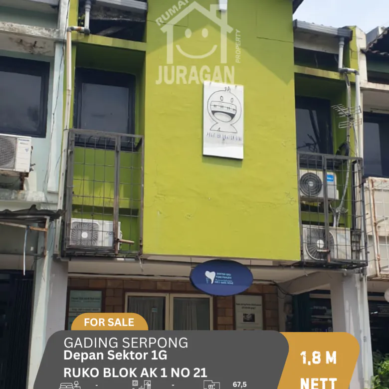 Ruko / Rukan di Gading Serpong