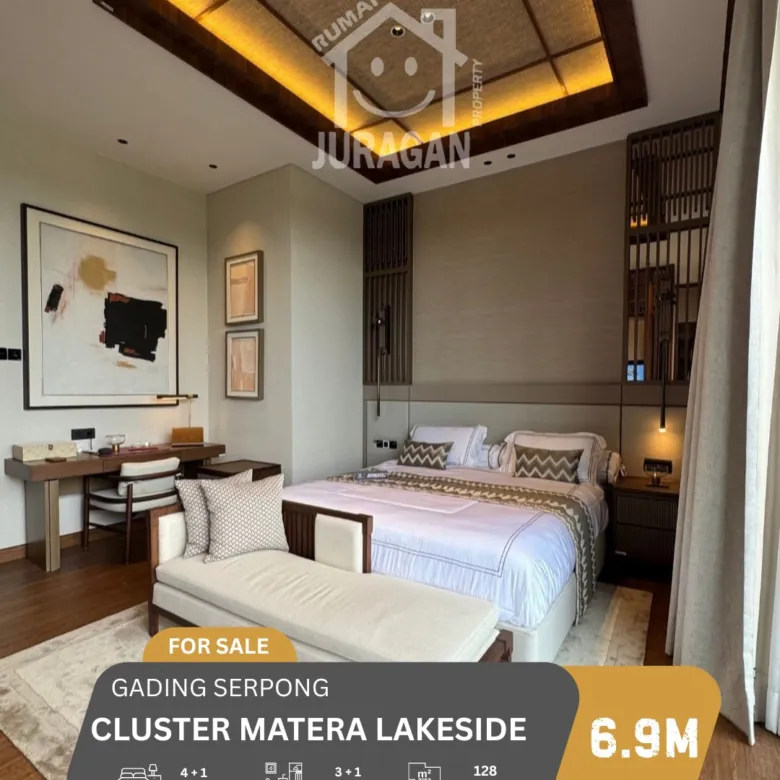 RUMAH DIJUAL MATERA LAKESIDE GADING SERPONG