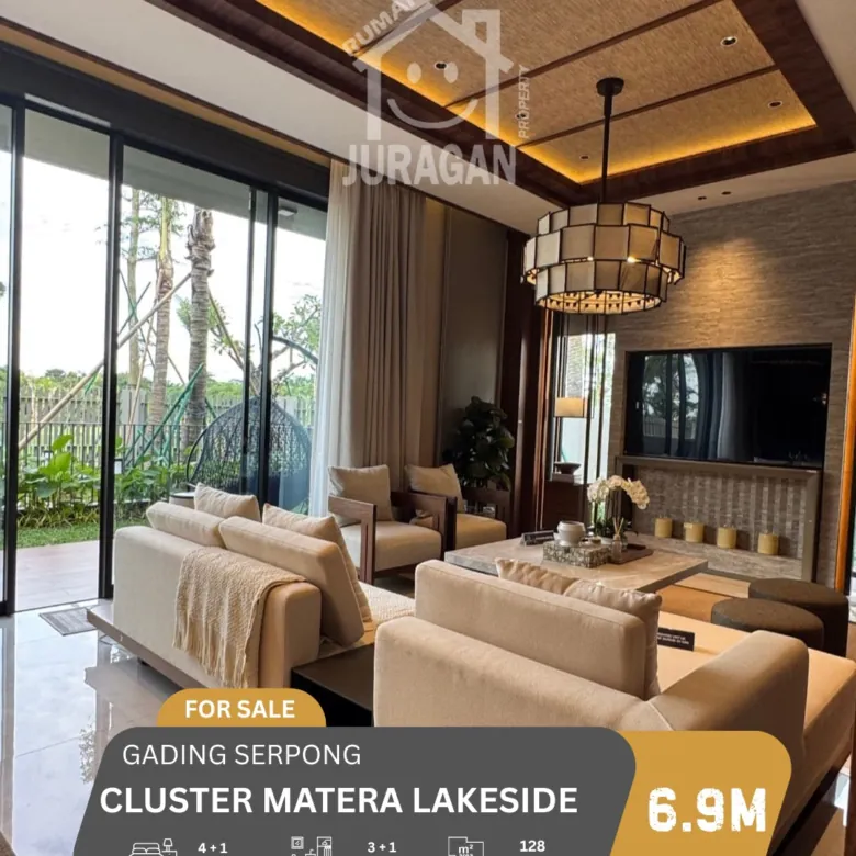 RUMAH DIJUAL MATERA LAKESIDE GADING SERPONG