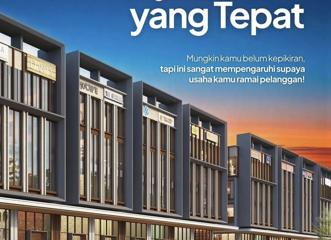 RUKO DIJUAL CITY GATE GADING SERPONG