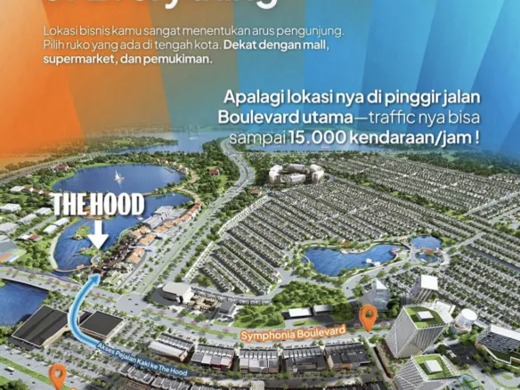 RUKO DIJUAL CITY GATE GADING SERPONG