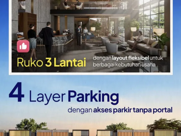RUKO DIJUAL CITY HUB GADING SERPONG