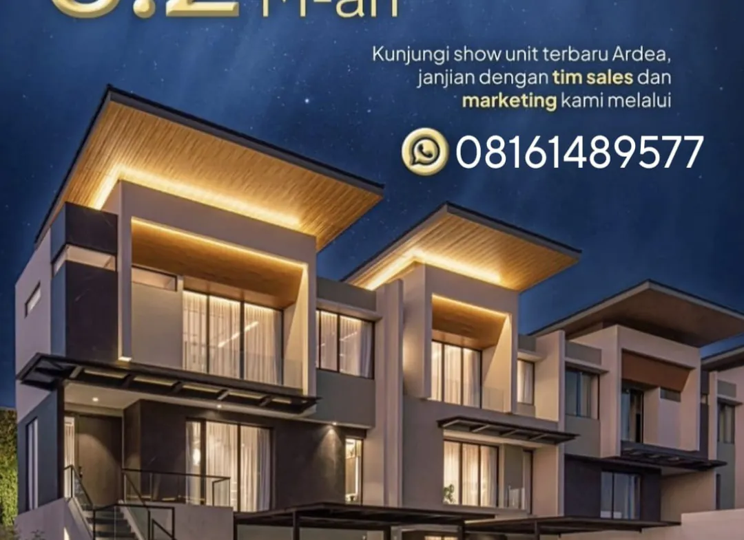 RUMAH DIJUAL ARDEA HERON GADING SERPONG