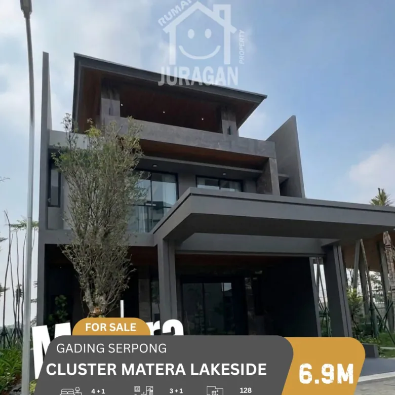RUMAH DIJUAL MATERA LAKESIDE GADING SERPONG